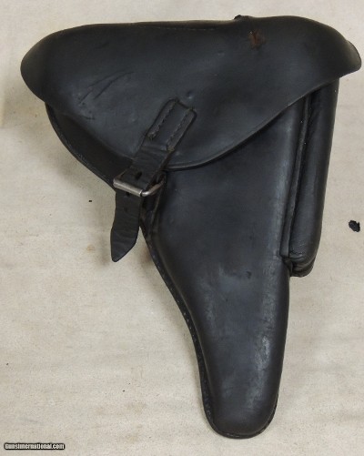 WWII Military Luger Holster Rig w/ Takedown Tool *Karl Barth 1938 Marked