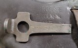 WWI Military Luger Holster Rig w/ Takedown Tool *Grosse Dresden 1915 Marked - 6 of 7