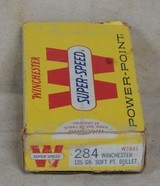 Vintage Winchester Super Speed .284 Winchester Power Point Ammo - 3 of 4