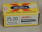 Vintage Winchester Western-X .25-20 Winchester Center Fire Ammo - 3 of 6