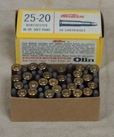 Vintage Winchester Western-X .25-20 Winchester Center Fire Ammo - 4 of 6