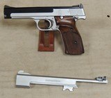 Smith & Wesson Model 41 .22 LR Caliber Pisol *Wilson Combat Made 2 Barrel Set S/N A5845575XX - 4 of 12