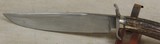 Elton Youngblood Custom 1084 Stainless Bowie Knife w/ Croc Sheath - 9 of 9