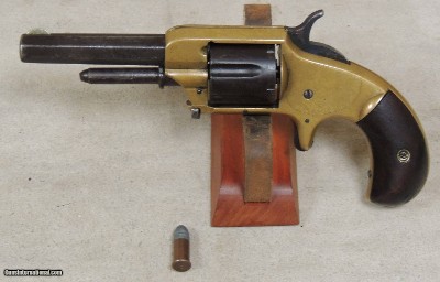 Whitneyville Armory Model 1 1/2 .32 Rimfire Caliber Revolver S/N 731XX