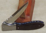 Fred Durio Custom Knives Titanium Liner Folding Blade Knife - 2 of 7