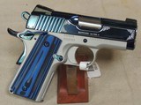 Kimber Special Edition Sapphire Ultra II .9mm Caliber 1911 Pistol NIB S/N KSU9169XX - 4 of 6