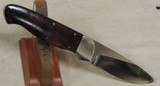 George Muller Custom Knives Hunter Model Knife w/ Buffalo Hide Sheath - 2 of 5