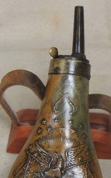 1851 Colt Navy Powder Flask *No. 590 American Flask & Cap Company - 1 of 4