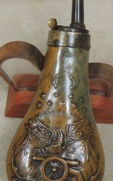 1851 Colt Navy Powder Flask *No. 590 American Flask & Cap Company - 2 of 4