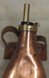 Colt Pattern Brass Powder Flask *Replica - 2 of 4