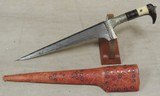 18th Century Indo-Persian Pesh Kabz Armor Piercing Dagger & Scabbard - 1 of 13