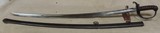 Original U.S Civil War German Made M 1840 "Wrist Breaker" Heavy Cavalry Saber by W. Clauberg Solingen