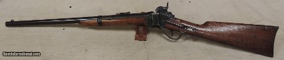 New Model 1863 Sharps .52 Caliber Percussion Saddle Ring Carbine Rifle S/N 87425XX