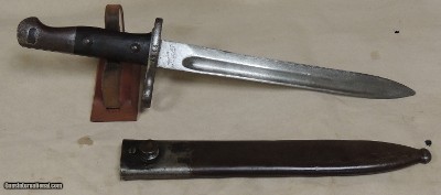 Turkish Model 1935 Bayonet & Scabbard For Mauser M1893/M1903 Rifle