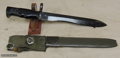 M1964 Spanish CETME Model C Rifle Bayonet & Scabbard *INI Toledo