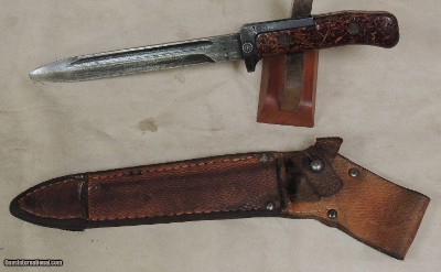 Czechoslovak VZ-58 Rifle Knife Bayonet & Sheath