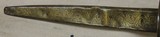 Taureg / Telek Arm Dagger Attributed To The Nupe Tribe w/ Beaten Brass Scabbard - 7 of 9