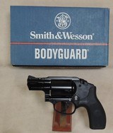 Smith & Wesson BG38 Bodyguard .38 Special J-Frame Revolver w/ Crimson Trace Laser S/N CPK3723XX - 1 of 6