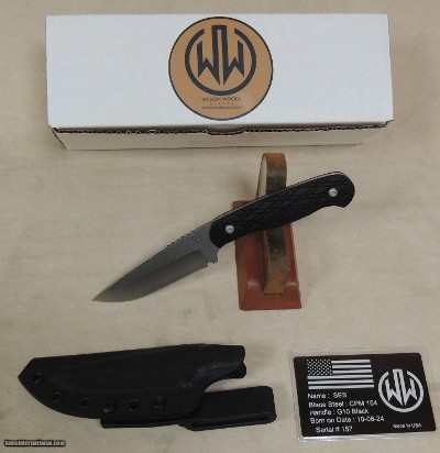 Wilson Woods Blades SES Fighting / Self Defense Knife S/N 157xx