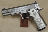 Alpha American AAF-1 9mm Caliber Stainless Engraved 1911 Pistol NIB S/N AAF10005xx *LOW SERIAL NUMBER - 1 of 10