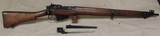 Enfield SMLE NO.4 MK1 Long Branch Toronto Canada .303 British Caliber Military Rifle & Bayonet S/N 42L0859xx - 7 of 10