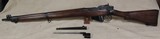 Enfield SMLE NO.4 MK1 Long Branch Toronto Canada .303 British Caliber Military Rifle & Bayonet S/N 42L0859xx - 1 of 10