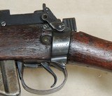 Enfield SMLE NO.4 MK1 Long Branch Toronto Canada .303 British Caliber Military Rifle & Bayonet S/N 89L5019xx - 6 of 15