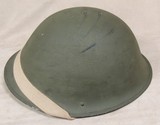 Original British P-1944 Turtle MK IV Steel Helmet- Dated 1954 - 3 of 8