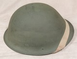 Original British P-1944 Turtle MK IV Steel Helmet- Dated 1954 - 1 of 8