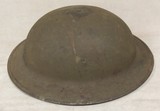 Original US ARMY WWI Combat M1917 Doughboy Helmet - 3 of 6