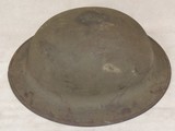 Original US ARMY WWI Combat M1917 Doughboy Helmet - 1 of 6