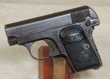 Colt M1908 Vest Pocket .25 Caliber Pistol S/N 75735xx