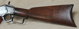 Winchester Model 1873 .38 W.C.F. Caliber Rifle Made 1890 S/N 341509Bxx - 4 of 11