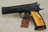 CZ 75 Tactical Sport Orange 9mm Caliber Pistol AsNIB S/N D215658xx