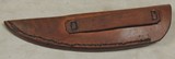 Jody Muller Knives Custom Damascus Trailing Point Blade with Ivory Handle & Sheath - 7 of 7