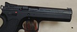 CZ USA TS 2 .9mm Caliber Blue Aluminum Grip Target Pistol S/N F429904xx - 6 of 8