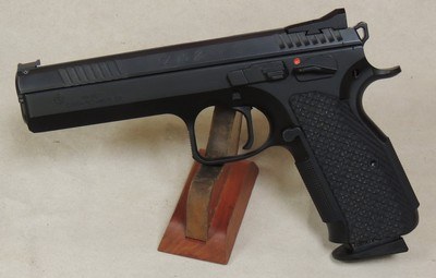 CZ USA TS 2 .9mm Caliber Blue Aluminum Grip Target Pistol S/N F429904xx