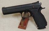 CZ USA TS 2 .9mm Caliber Blue Aluminum Grip Target Pistol S/N F429904xx - 1 of 8