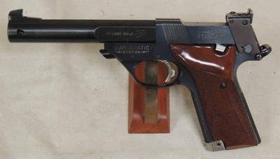 High Standard Supermatic Citation .22LR Caliber Target Pistol S/N ML66246xx
