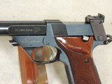 High Standard Supermatic Citation .22LR Caliber Target Pistol S/N ML66246xx - 2 of 7
