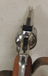 Smith & Wesson Model 34-1 .22 LR Caliber Nickel Revolver S/N 131213xx - 3 of 6