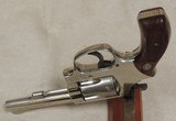 Smith & Wesson Model 34-1 .22 LR Caliber Nickel Revolver S/N 131213xx - 4 of 6