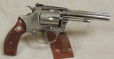 Smith & Wesson Model 34-1 .22 LR Caliber Nickel Revolver S/N 131213xx - 5 of 6