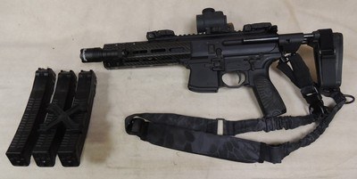 Sig Sauer MPX 9mm Caliber Pistol w/ Trijicon MRO Optic S/N 62B015422xx