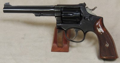 Smith & Wesson Pre Model 17 K22 Masterpiece .22 LR Caliber Revolver S/N K173978xx - Image 1 of 6