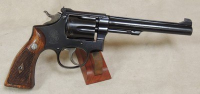Smith & Wesson Pre Model 17 K22 Masterpiece .22 LR Caliber Revolver S/N K175213xx - Image 6 of 6