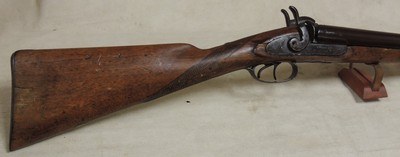 Wm Moore & Co. Percussion Side by Side Shotgun S/N None - Image 7 of 8