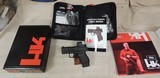 Heckler & Koch VP9cc 9mm Caliber Pistol w/ Vortex Defender CCW RMR NIB S/N 283-004197xx - Image 3 of 3