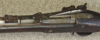 U.S. Springfield Model of 1866 Allin Conversion .50-70 Gov't Caliber Black Powder Rifle S/N None - Image 5 of 10