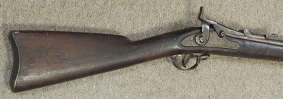 U.S. Springfield Model of 1866 Allin Conversion .50-70 Gov't Caliber Black Powder Rifle S/N None - Image 10 of 10